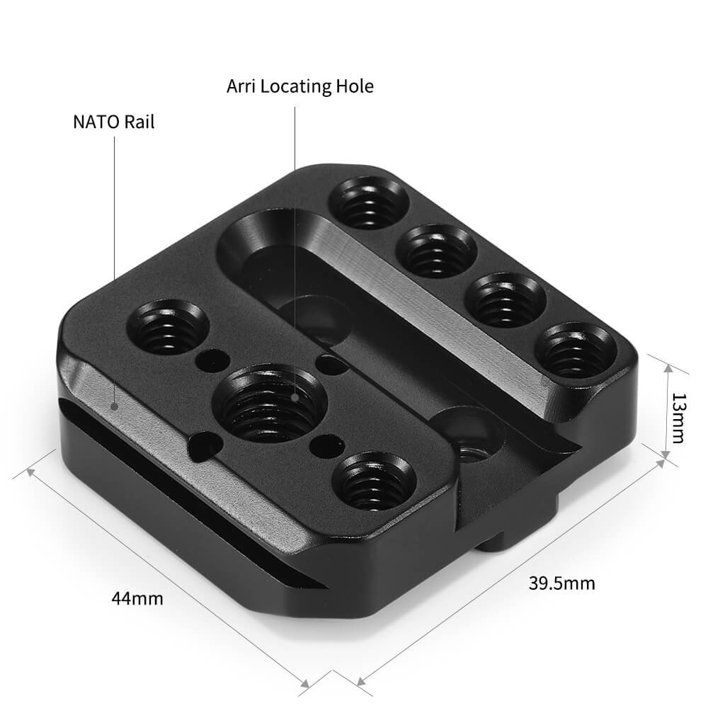 SmallRig Mounting Plate for DJI Ronin-S/SC and RS 2/RSC 2 Gimbal（2pcs）2234B