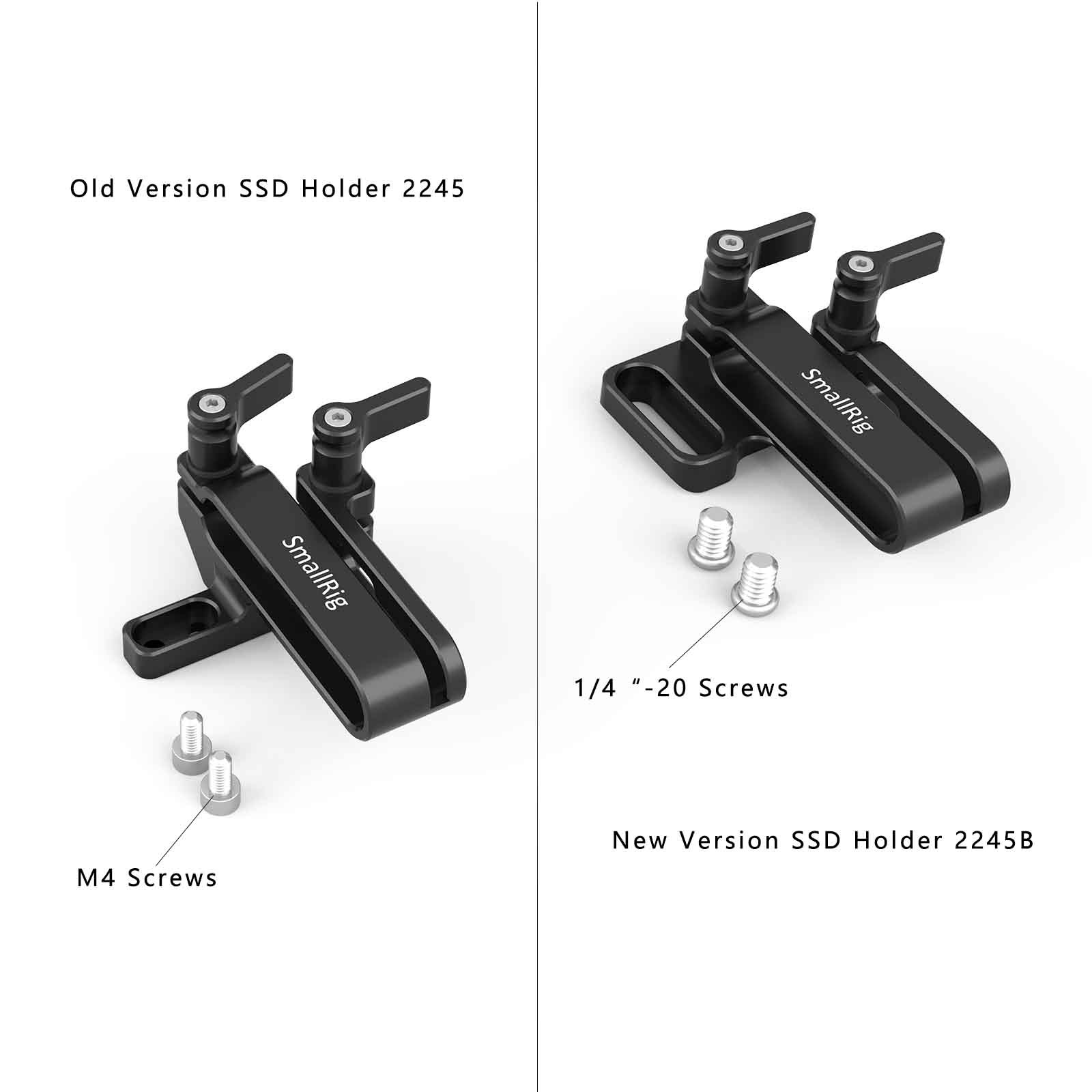 SmallRig – support universel pour SSD externe, comme pour Samsung T5, pour  Angelbird SSD2go PKT , Glyph Atom SSD 2343