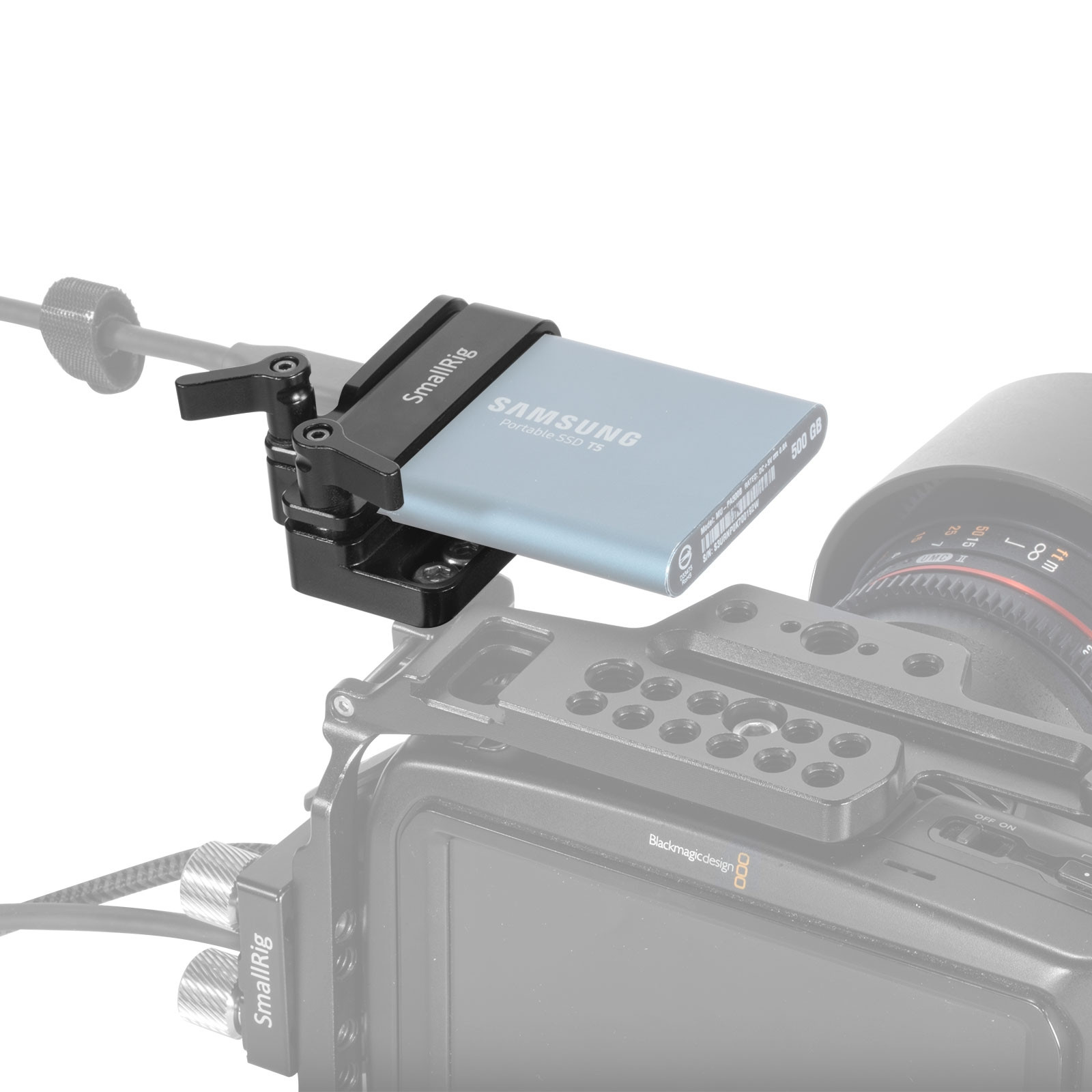 Adaptateur de montage SmallRig Mount pour HDD Samsung T5