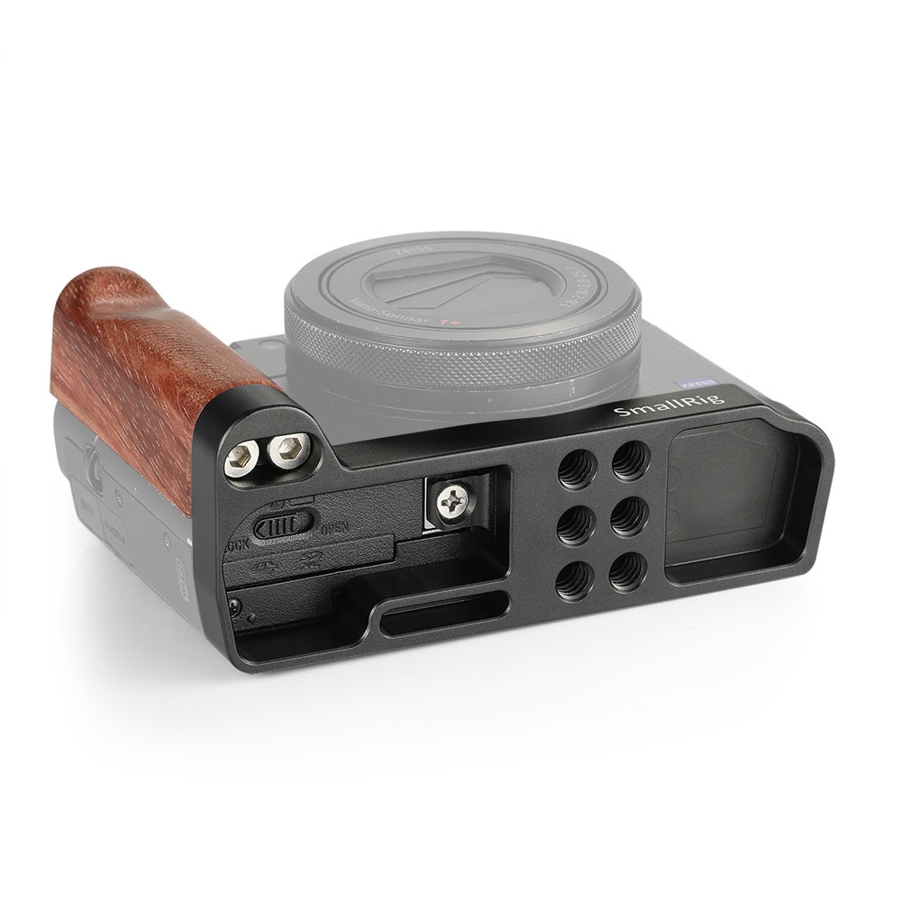 SmallRig L-shape wooden grip for Sony RX100 III IV V VA 2248