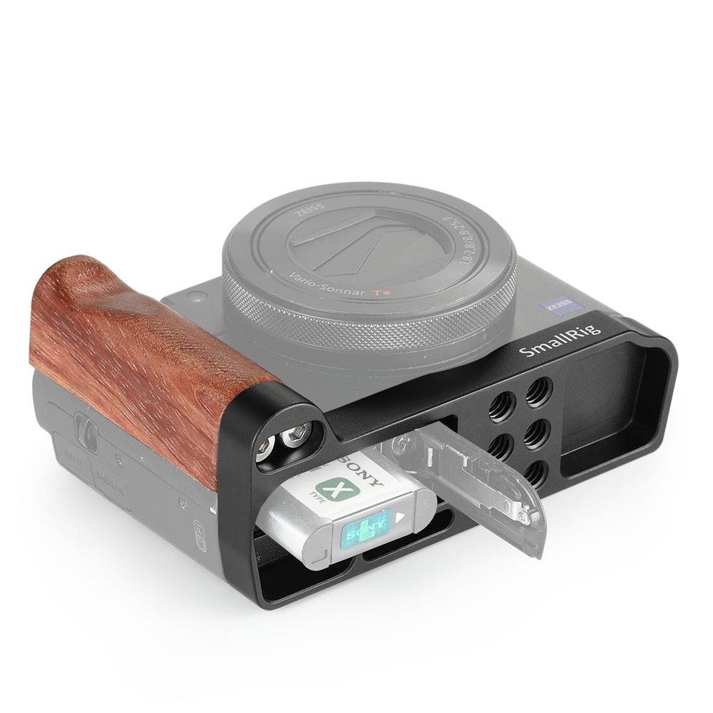 SmallRig L-shape wooden grip for Sony RX100 III IV V VA 2248