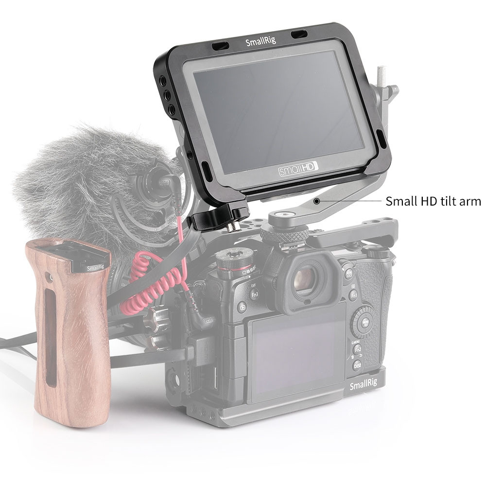 SmallRig Monitor Cage with Sunhood for SmallHD Focus Series 5"monitor 2249