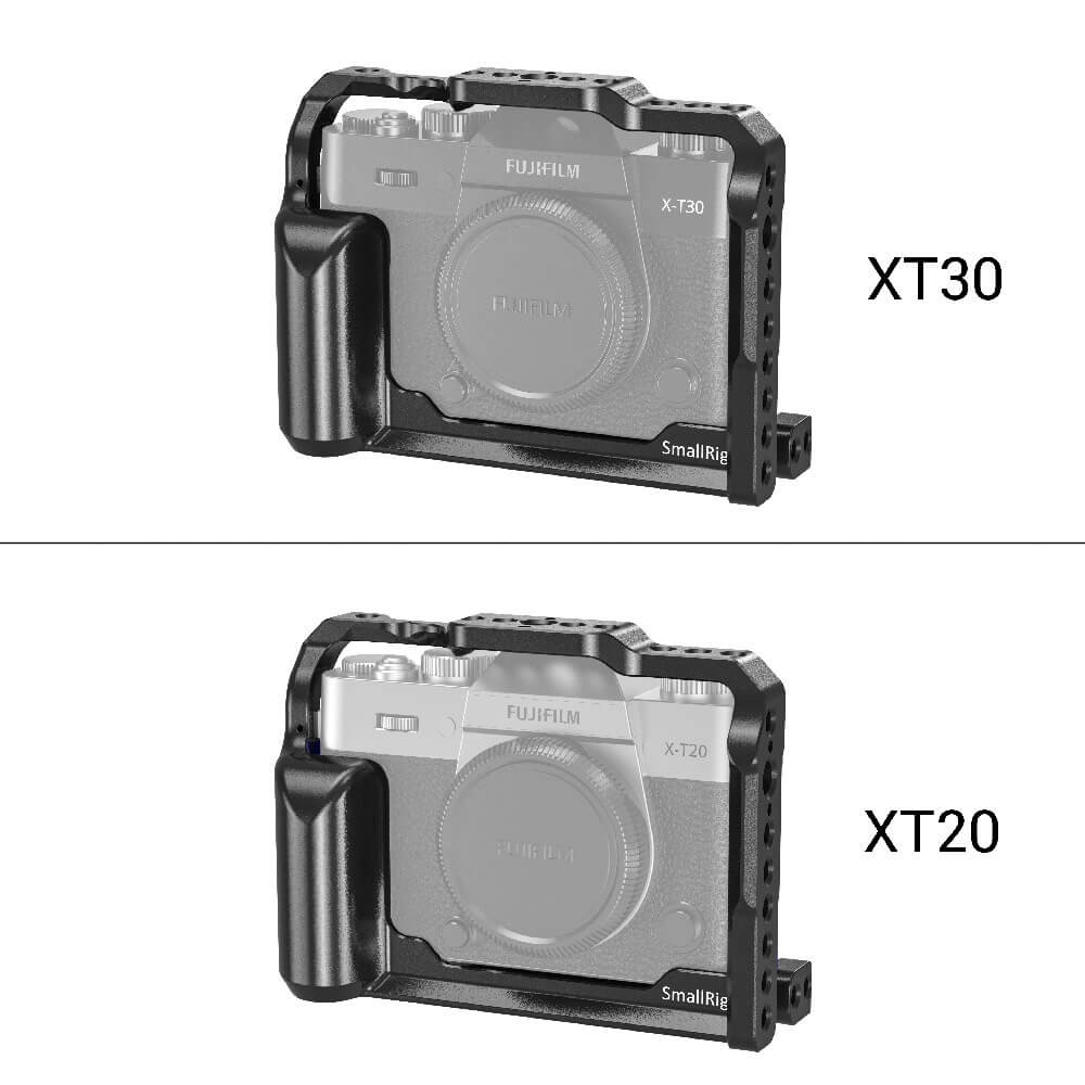 SMALLRIG Cage Jaula para C/ámara Fujifilm X-T30 y X-T20 CCF2356