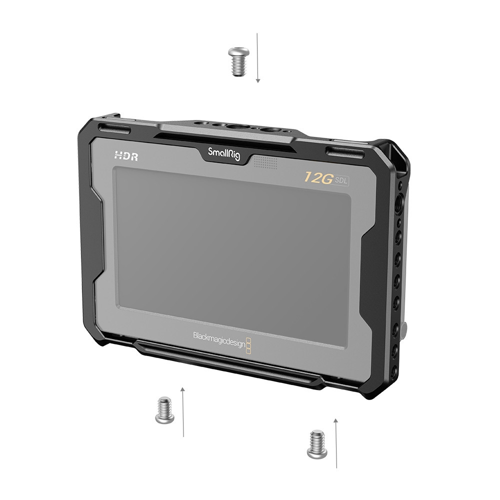 SmallRig Cage Kit for Blackmagic Design Video Assist 5" 12G and 5”3G -SDI/HDMI Monitor 2725B