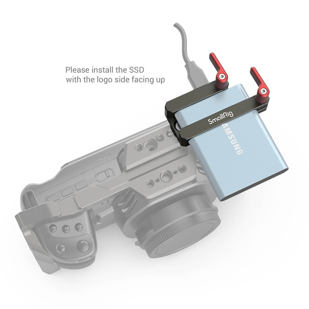 SmallRig Mount for Samsung T5 SSD (Dark Olive) 2767