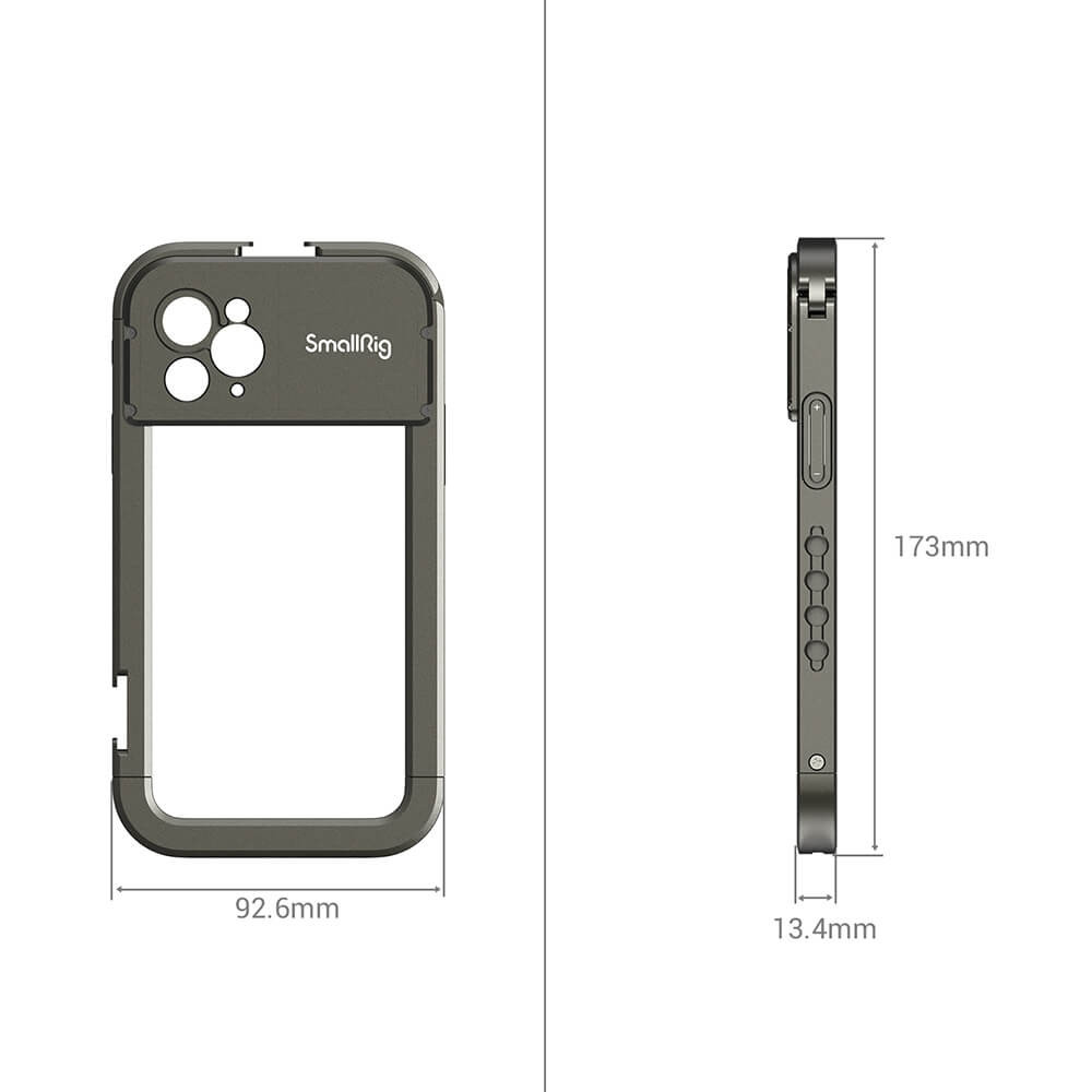 SmallRig Pro Mobile Cage for iPhone 11 Pro Max (17mm threaded lens version) 2777