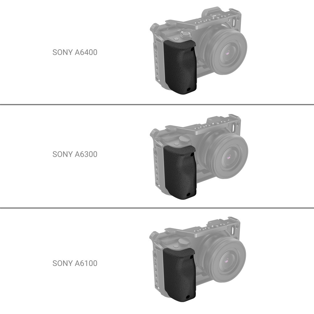 SmallRig Silicone Handgrip for Sony A6 Series Cage CCS2310 2788