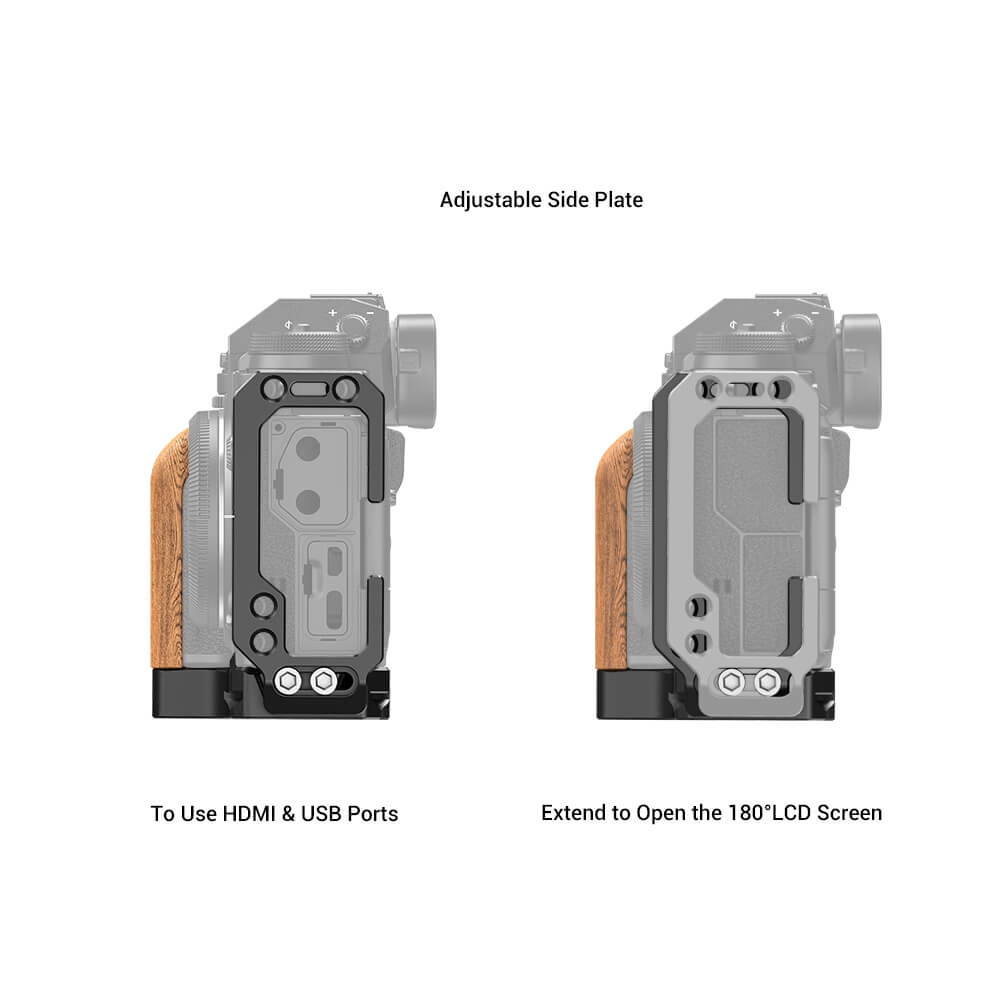 SmallRig L Bracket for FUJIFILM X-T4 Camera LCF2811B