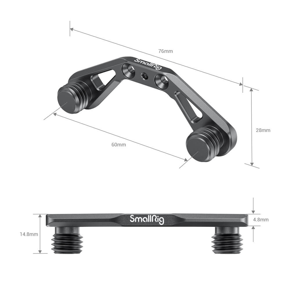 SmallRig Focus Motor Rod Mount for Moza AirCross 2 2828