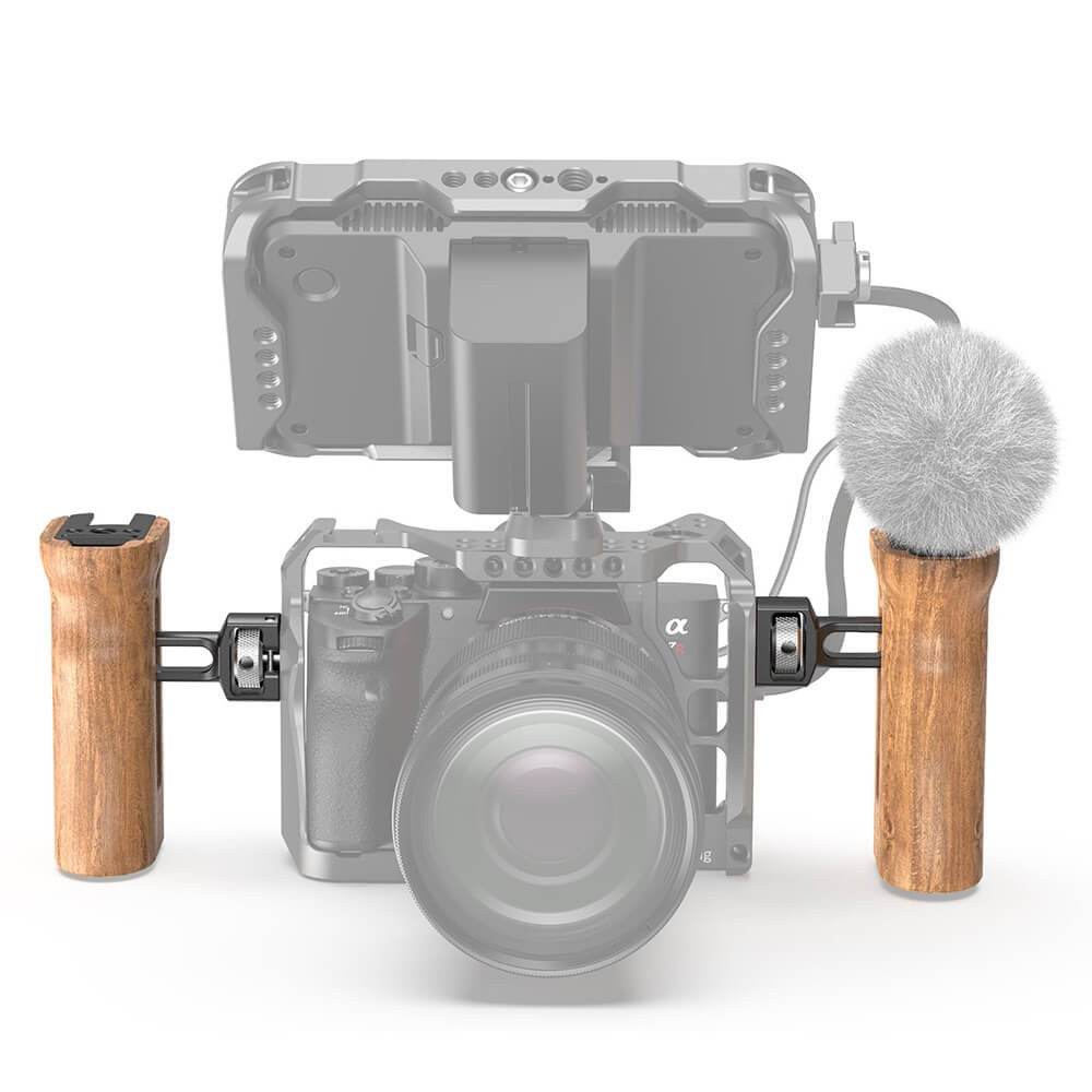 SmallRig Wood Side Handle with ARRI-Style Mount 2836