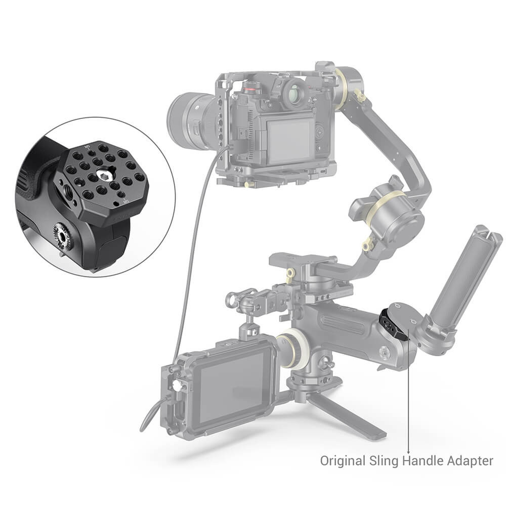 SmallRig Mounting Plate for ZHIYUN CRANE 3S Handheld Stabilizer 2854