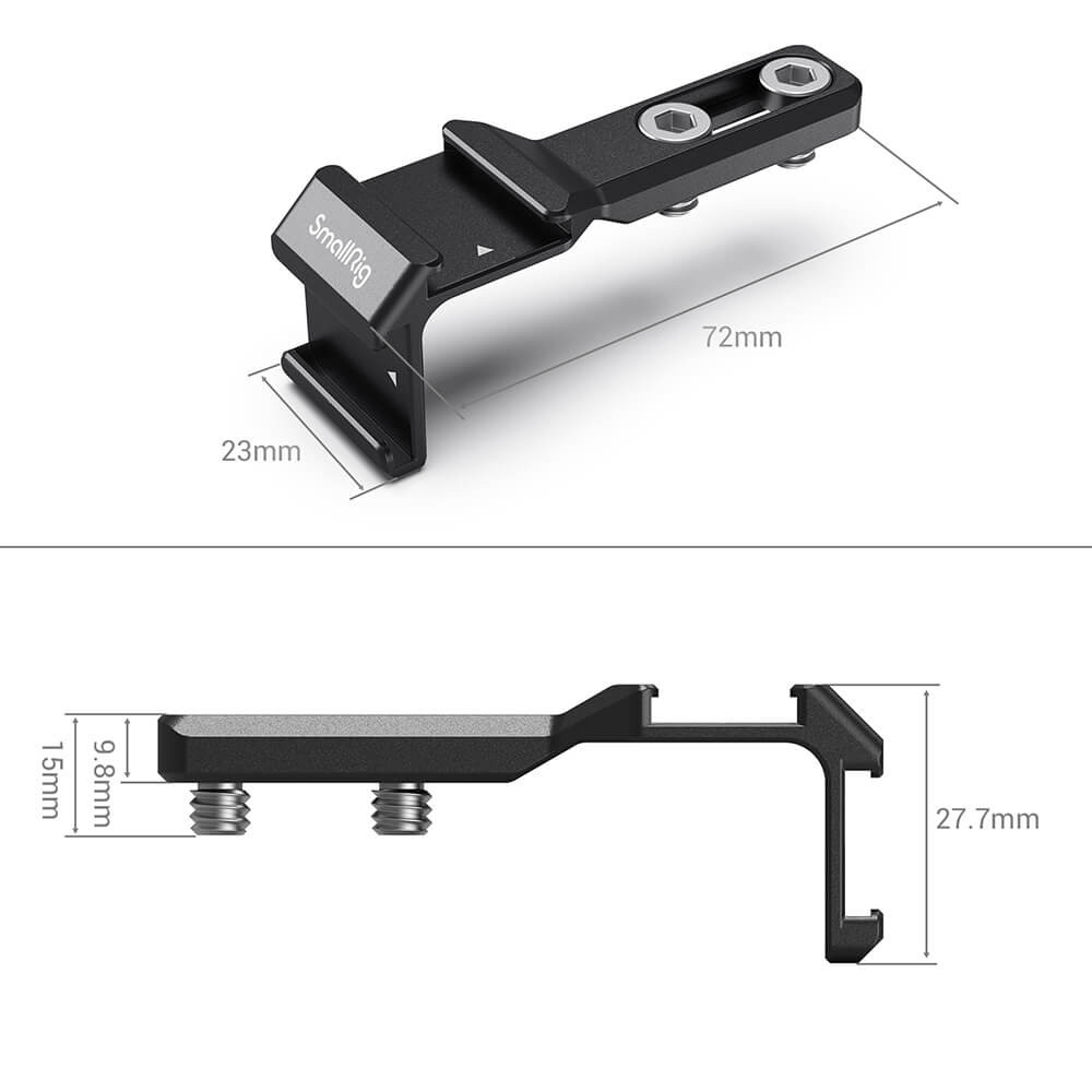 SmallRig Dual Cold Shoe Extension 2881