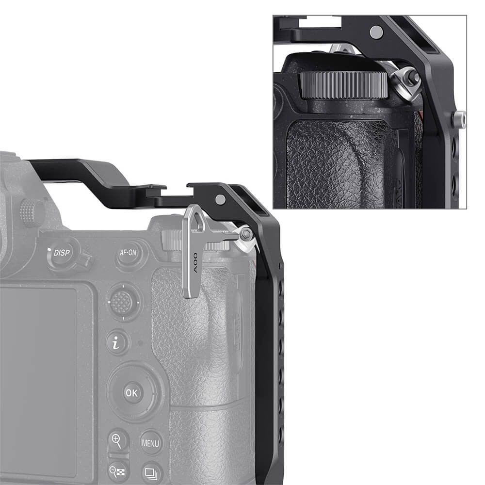 SmallRig Camera Cage for Nikon Z8 with MB-N12 Battery Grip 3982