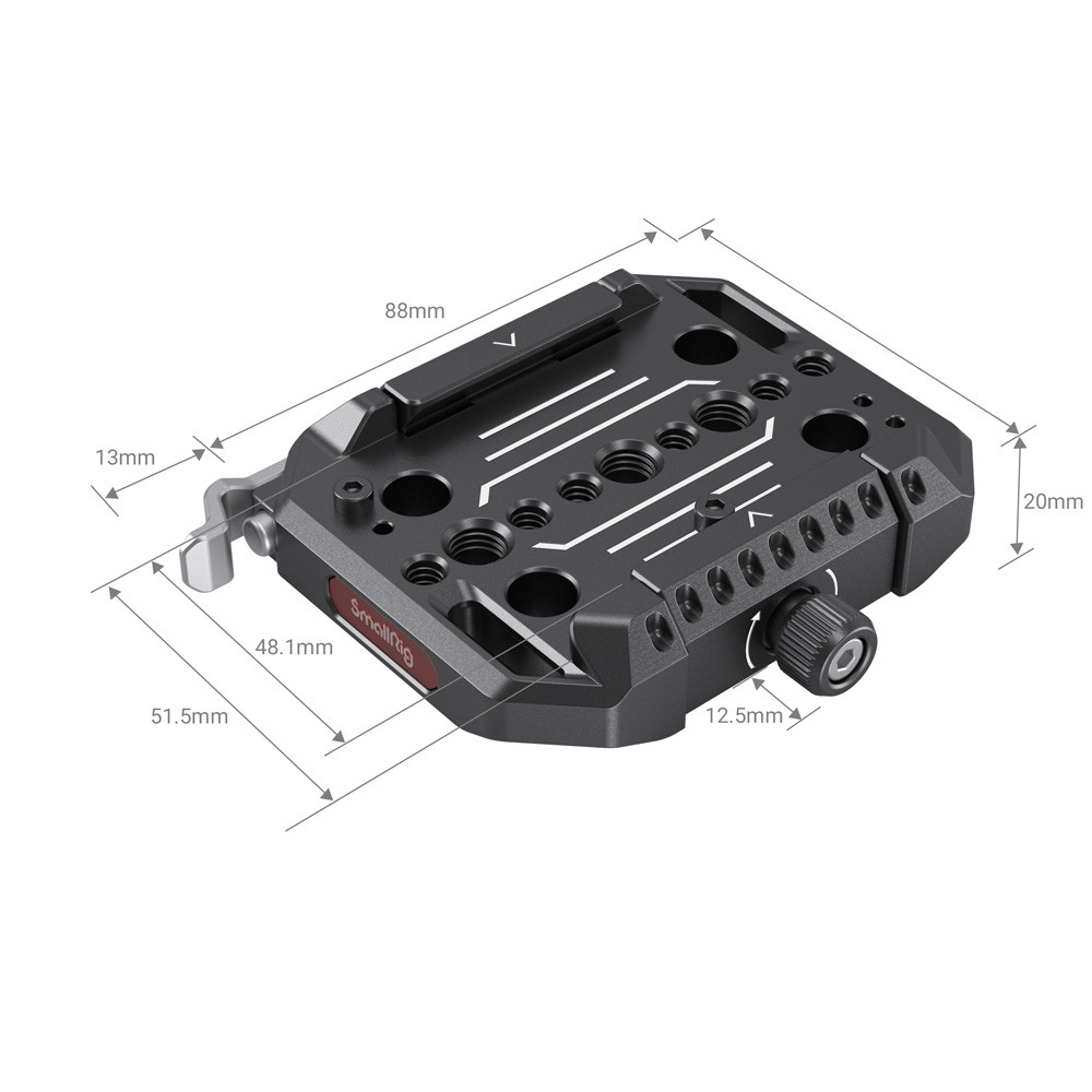 SmallRig Manfrotto Drop-in Baseplate 2887B