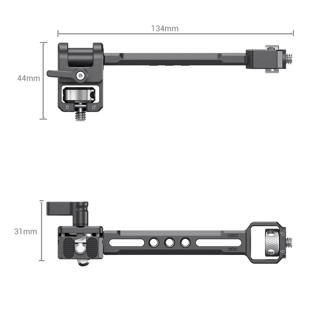 SmallRig Adjustable Monitor Mount for Selected DJI & Zhiyun & Moza Handheld Gimbal Stabilizers 2889