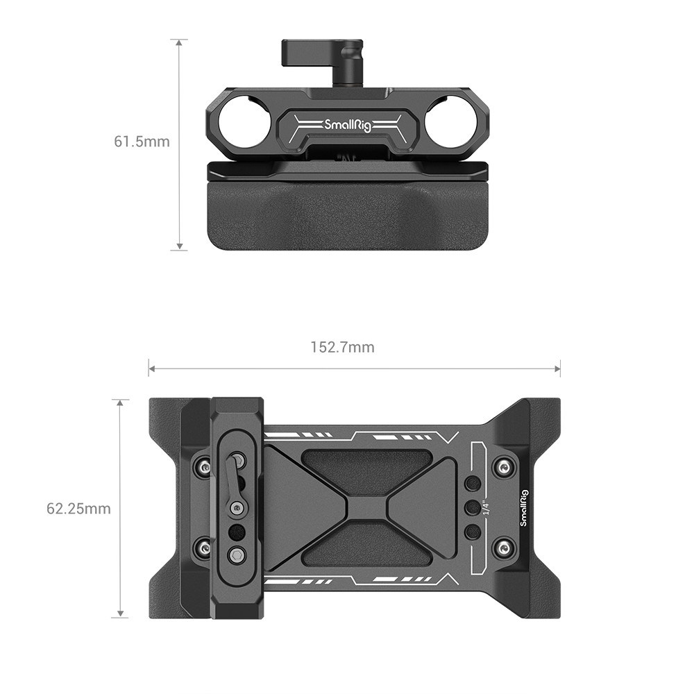 SmallRig Basic Shoulder Pad with Rod Clamp 2894