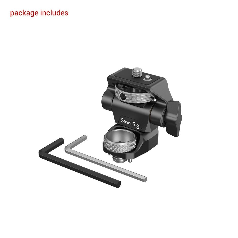 SmallRig Swivel and Tilt Adjustable Monitor Mount with ARRI-Style Screw mount 2903B