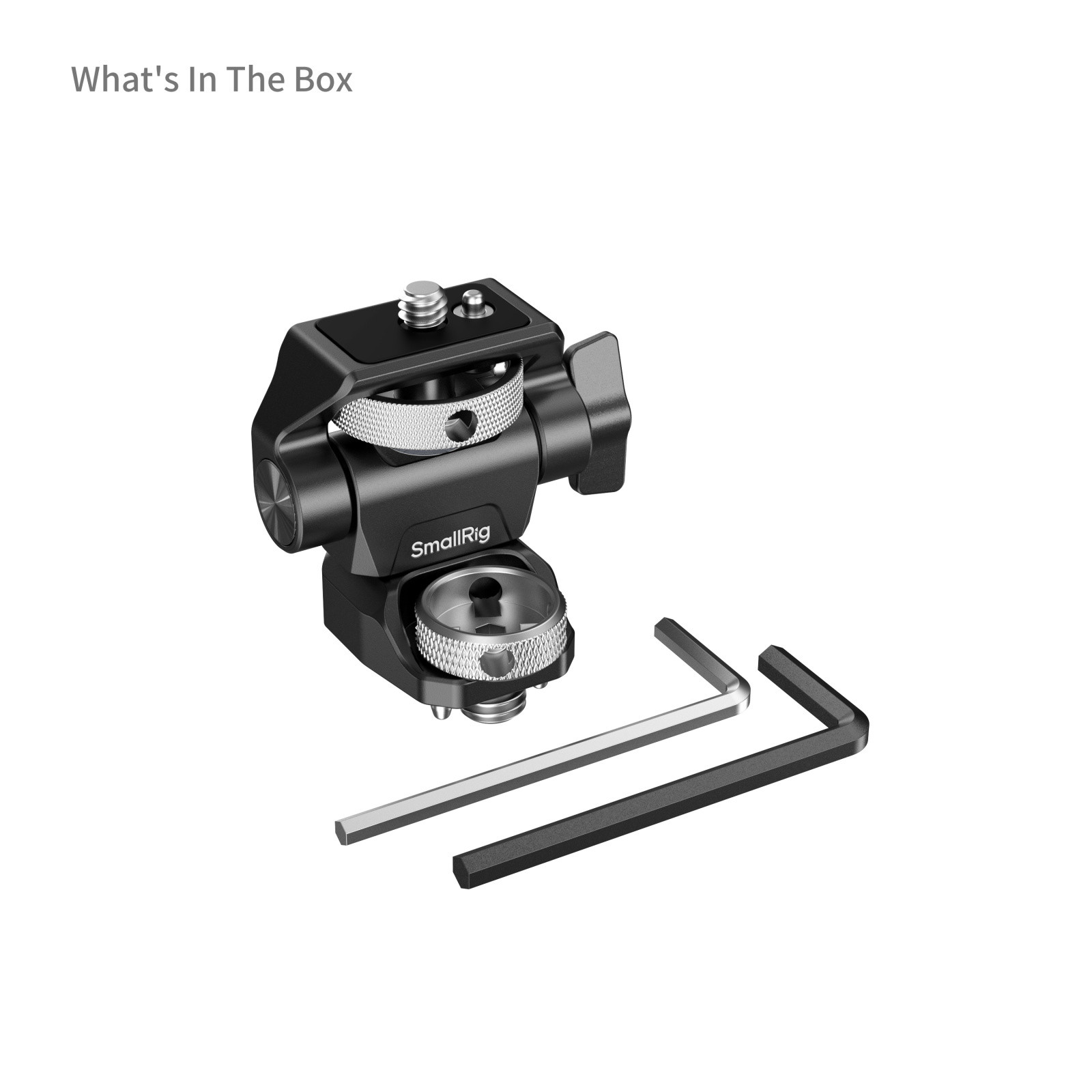 SmallRig Adjustable Monitor Support Compatible with ARRI 3/8''-16 Screws 2903C