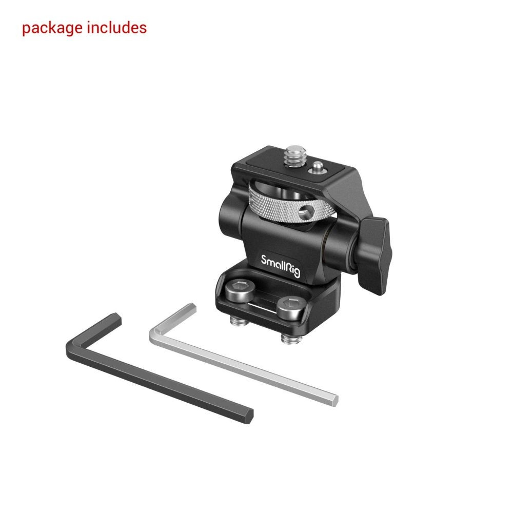 SmallRig Swivel and Tilt Adjustable Monitor Mount with 1/4"-20 Screws Mount 2904B