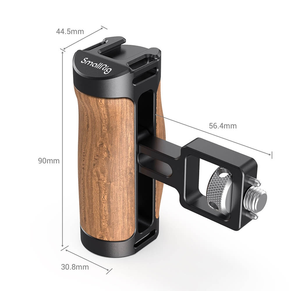 SmallRig Wooden Mini Side Handle (ARRI-Style Mount) 2914