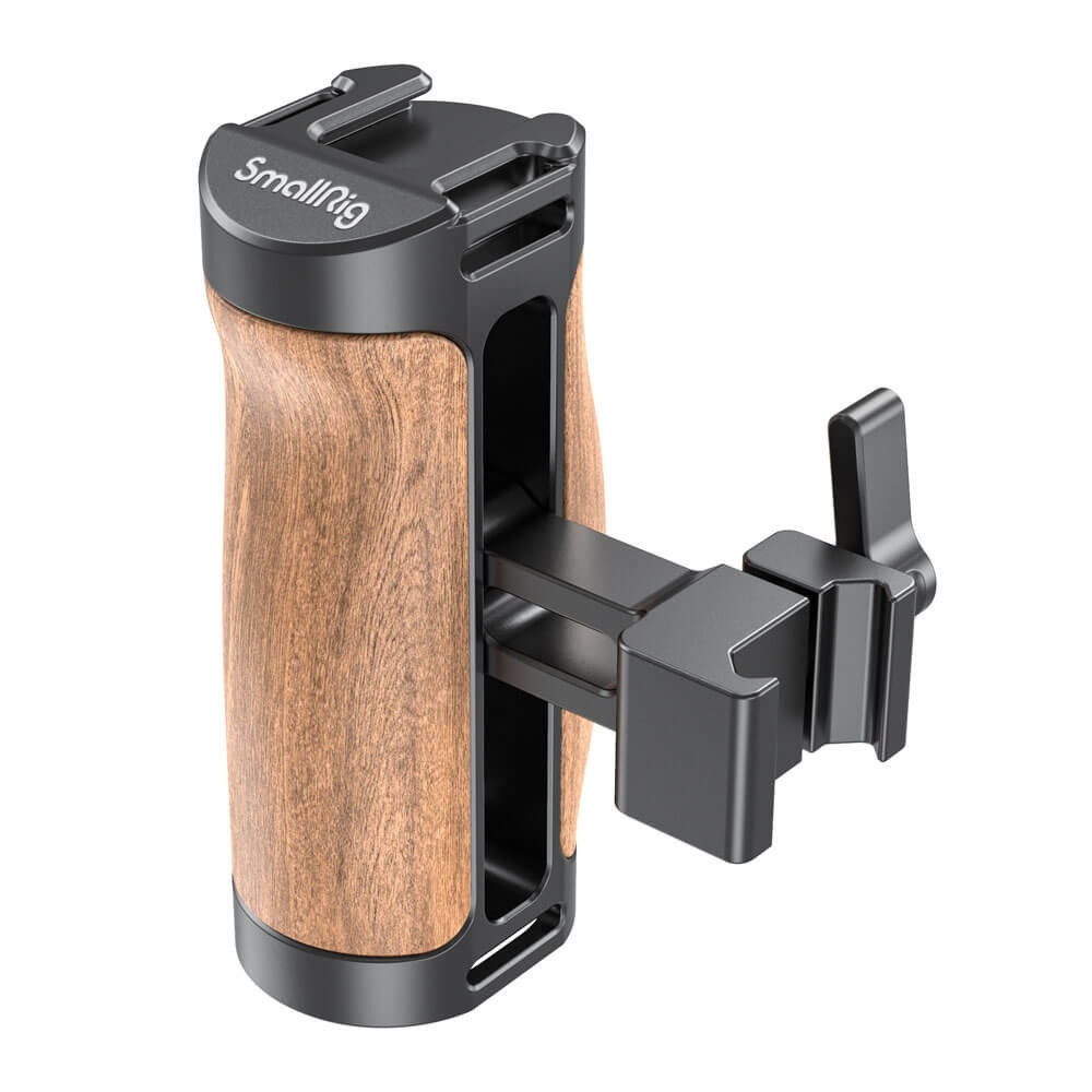 SmallRig Wooden NATO Side Handle （with Quick Release NATO Rail）2978