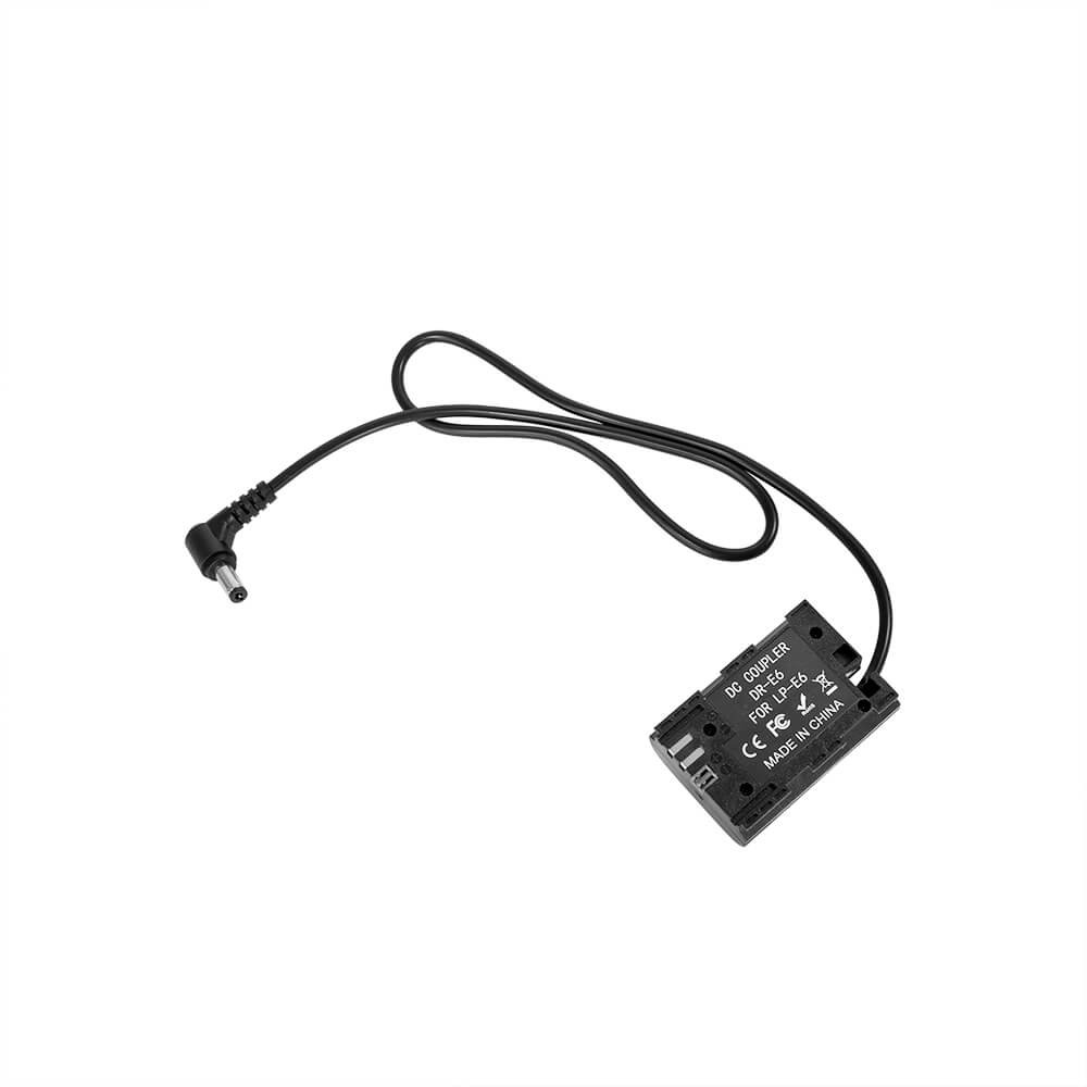 SmallRig DC5521 to LP-E6 Dummy Battery Charging Cable 2919