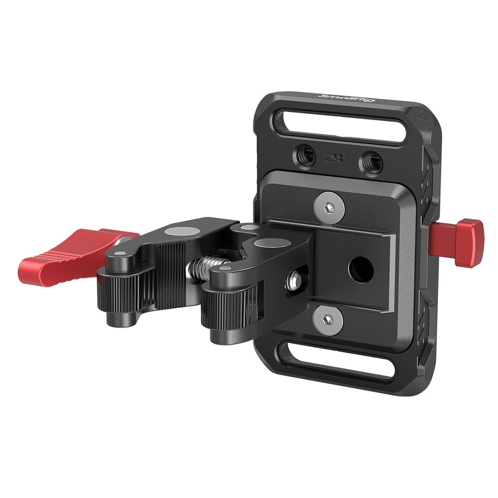 SmallRig Mini V Mount Battery Plate with Crab-Shaped Clamp 2989