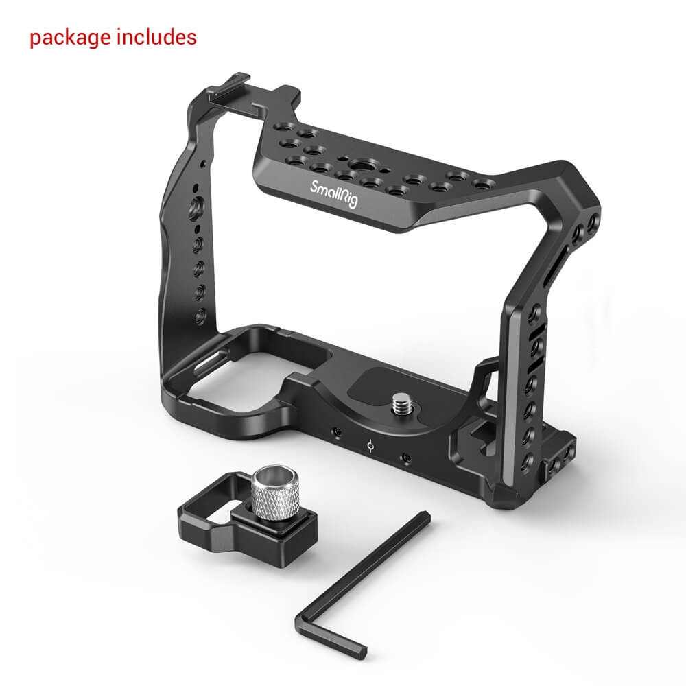 SmallRig Cage for SONY Alpha 7S III & HDMI Cable Clamp 3007B
