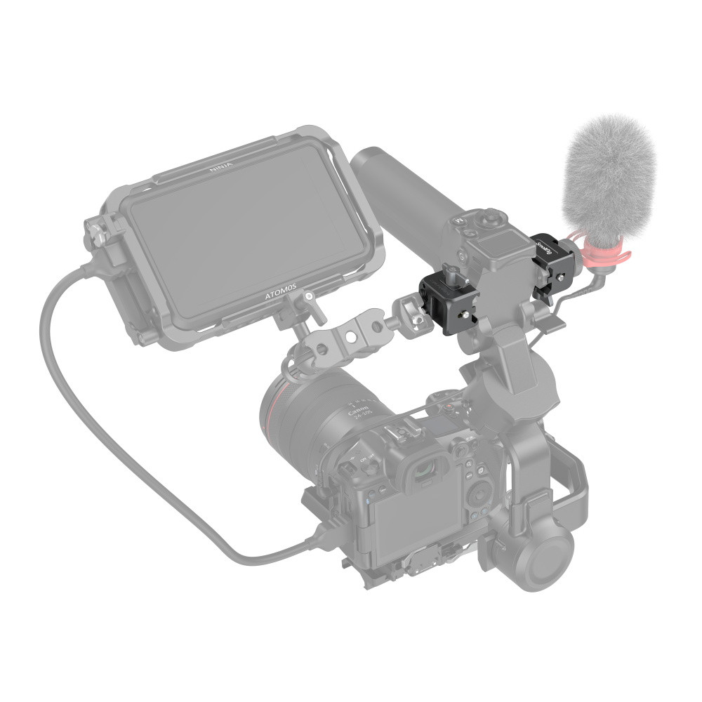 SmallRig NATO Clamp Accessory Mount for DJI RS 2 / RSC 2 / RS 3 / RS 3 Pro / RS 4 / RS 4 Pro / RS 4 Mini 3025