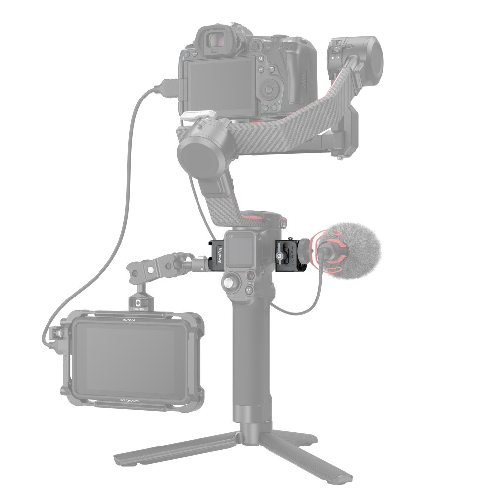 SmallRig NATO Clamp Accessory Mount for DJI RS 2 / RSC 2 / RS 3 / RS 3 Pro / RS 4 / RS 4 Pro / RS 4 Mini 3025