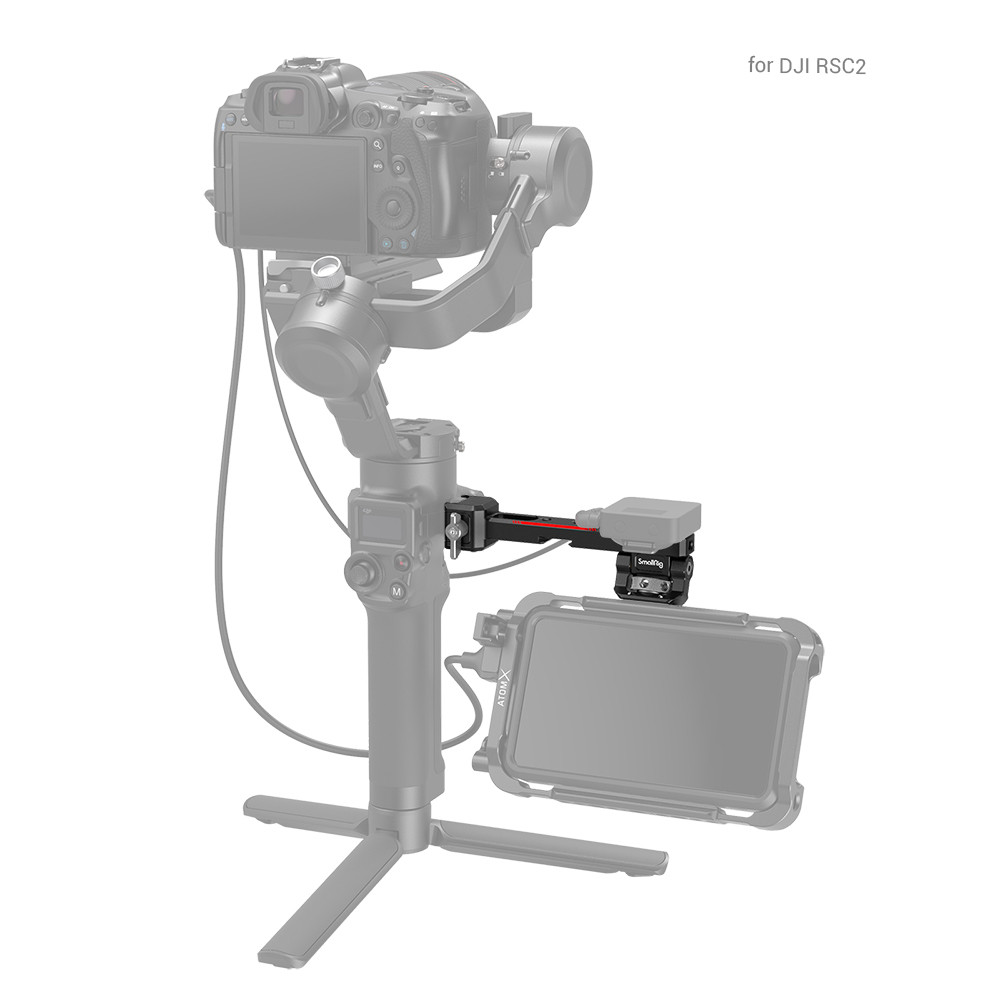 SmallRig Monitor Mount with NATO Clamp for DJI RS 2 / RSC 2 / RS 3 / RS