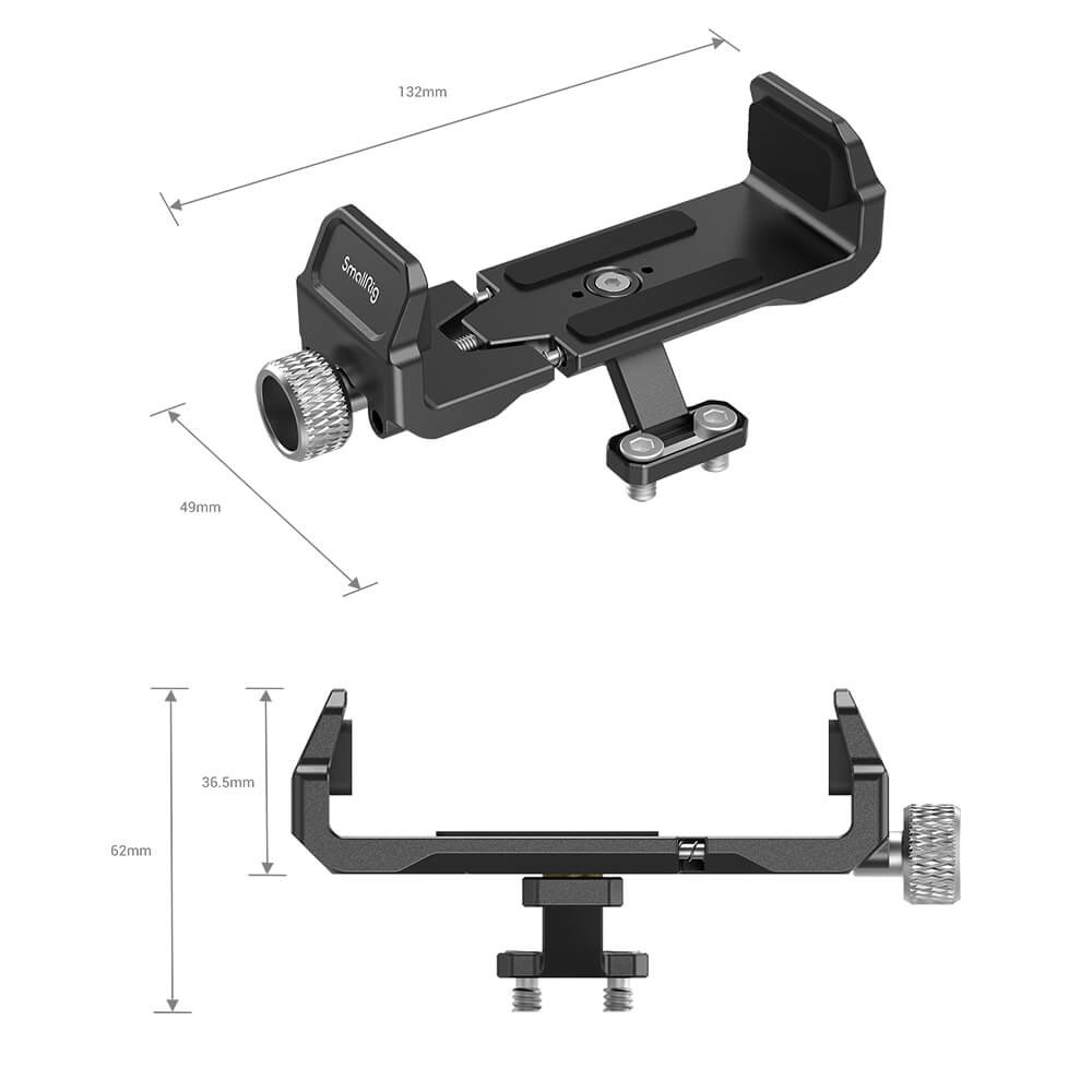 SmallRig AJA HA5-12G & BMD HDMI-SDI 6G Converter Holder 3048