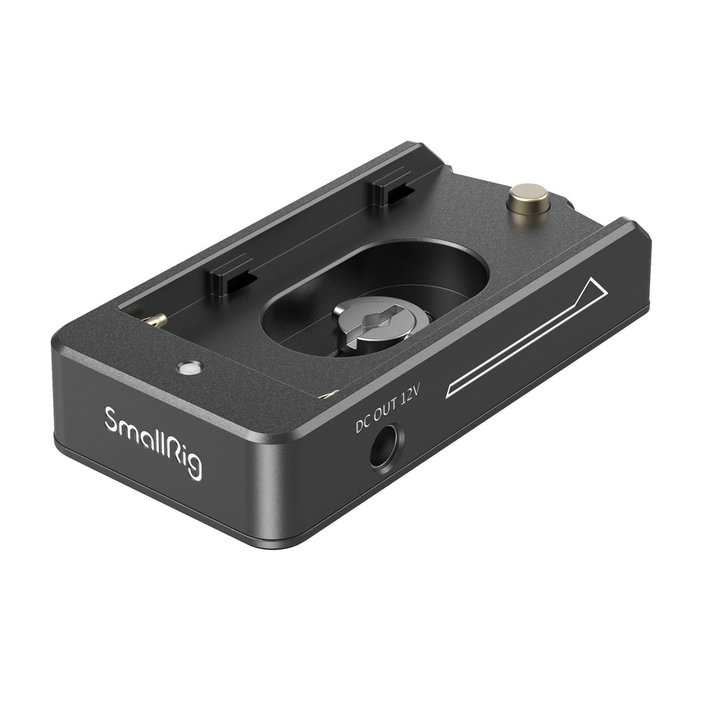 SmallRig Piastra Batteria NP-F Con Batteria Fittizia NP-FZ100 – Doppia Uscita DC E USB-C Per Sony A7 IV, FX3, FX30, A7C II E Molto Altro