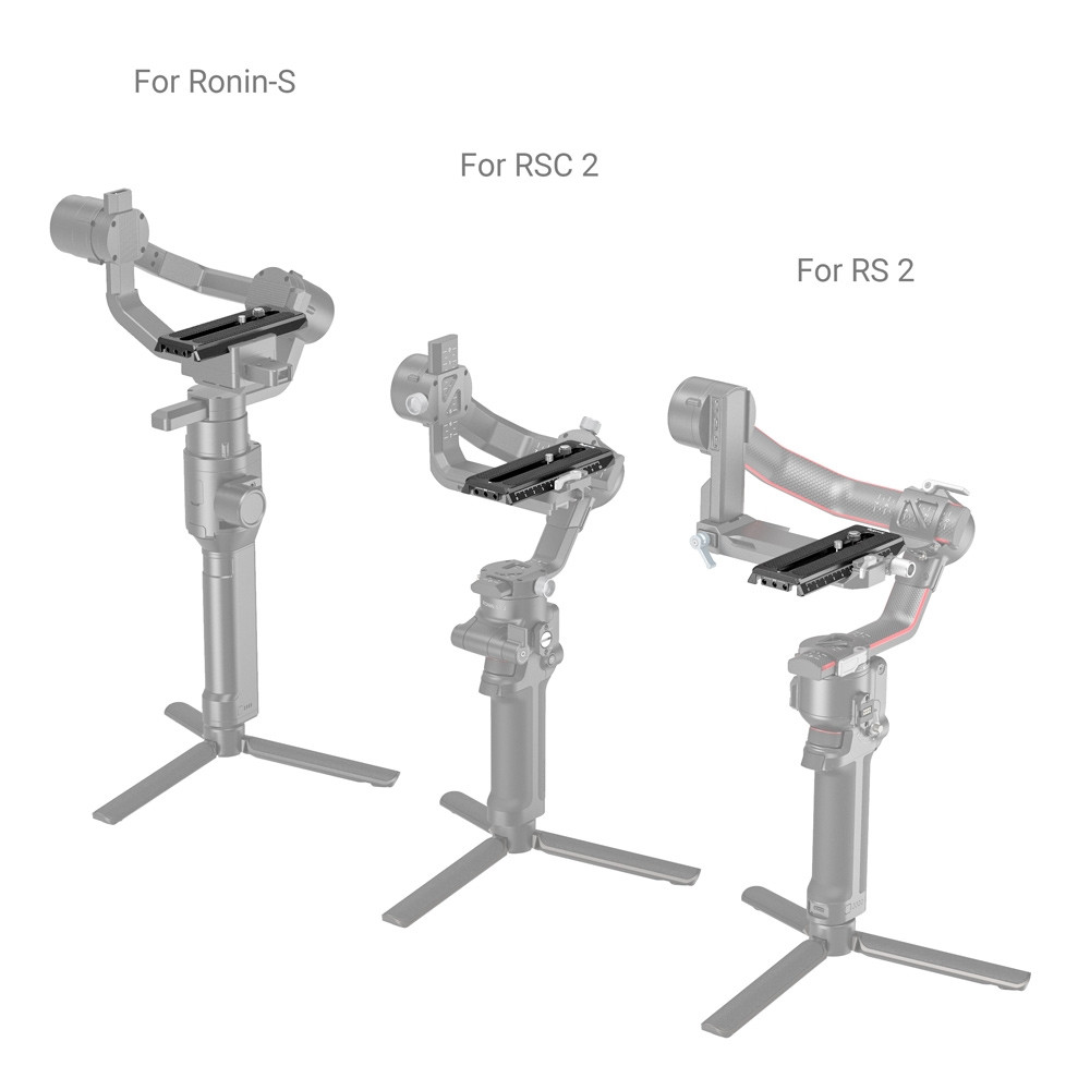 SmallRig Quick Release Plate for DJI RS 2 / RSC 2 / Ronin-S Gimbal / RS 3 / RS 3 Pro 3158B