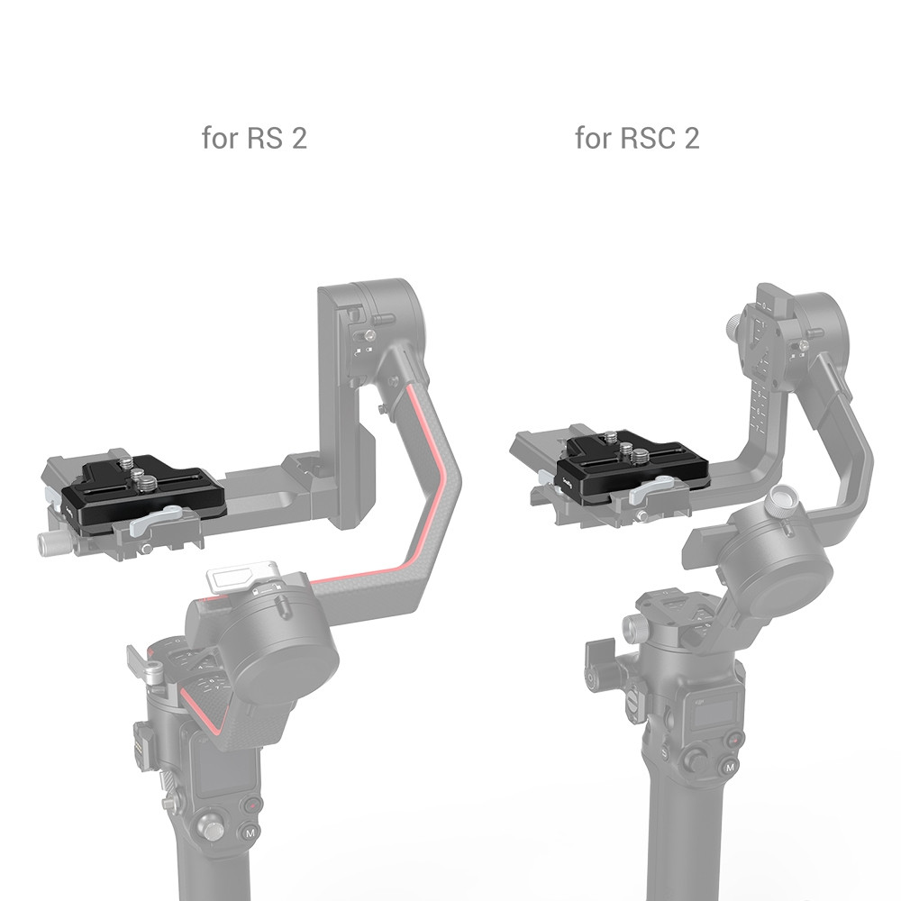 SmallRig Extended Arca-Type Quick Release Plate for DJI RS 2 / RSC 2 RS 3 / RS 3 ProGimbal 3162B