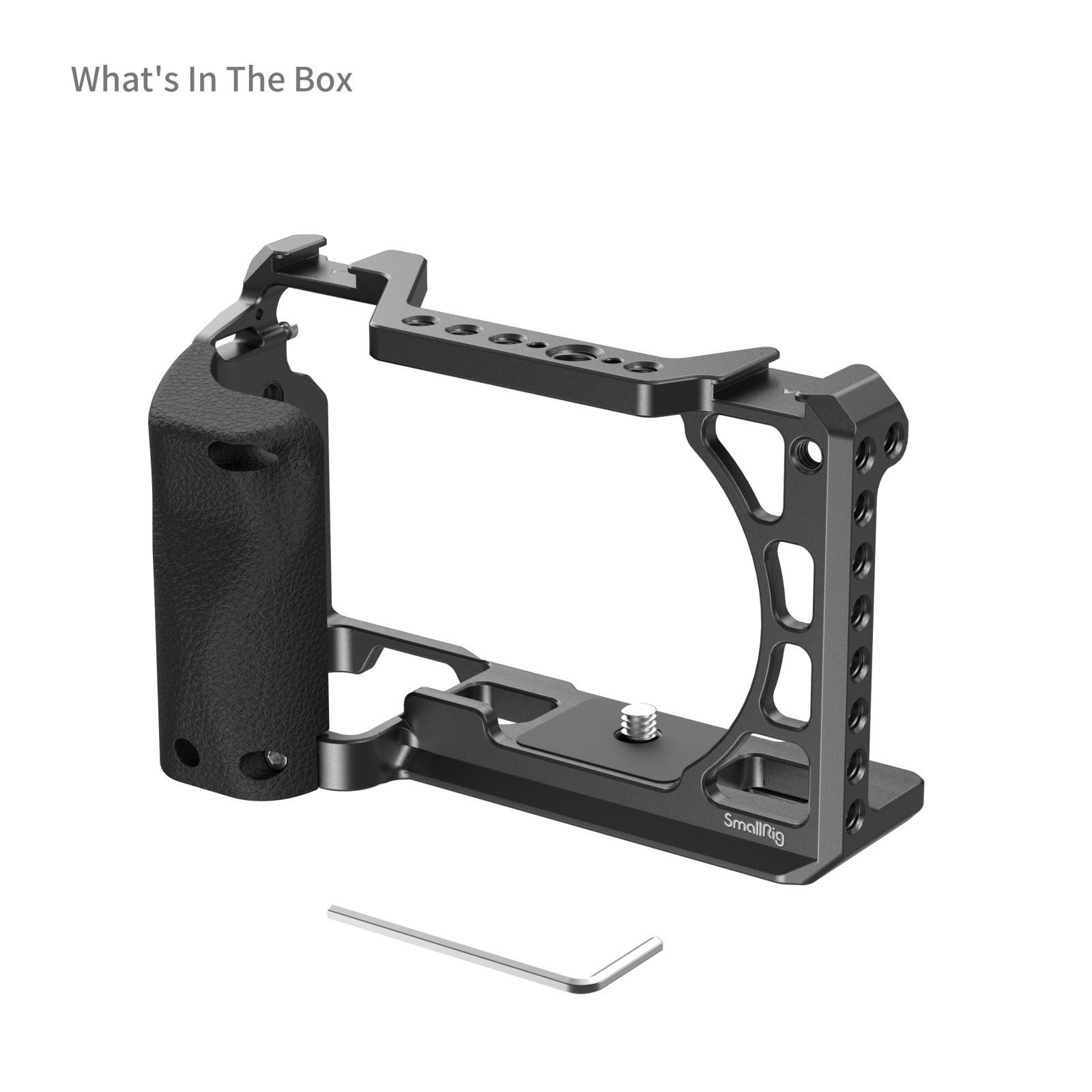 SmallRig Cage with Silicone Handle for Sony A6100 / A6300 / A6400 3164B