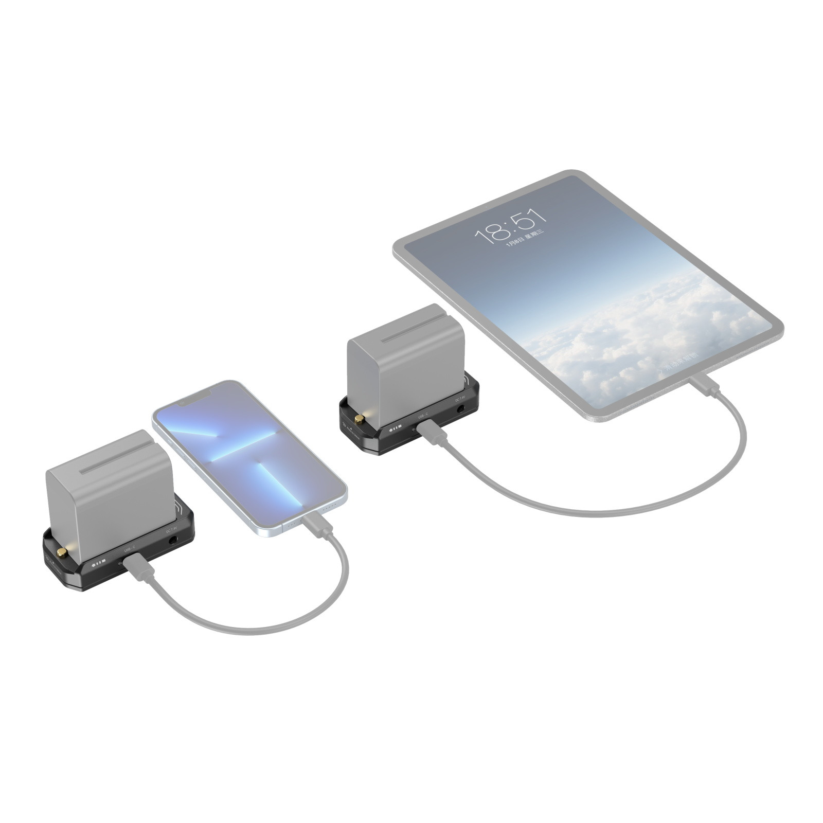 SmallRig NP-F Battery Adapter Mount Plate (Advanced Edition) 3168B