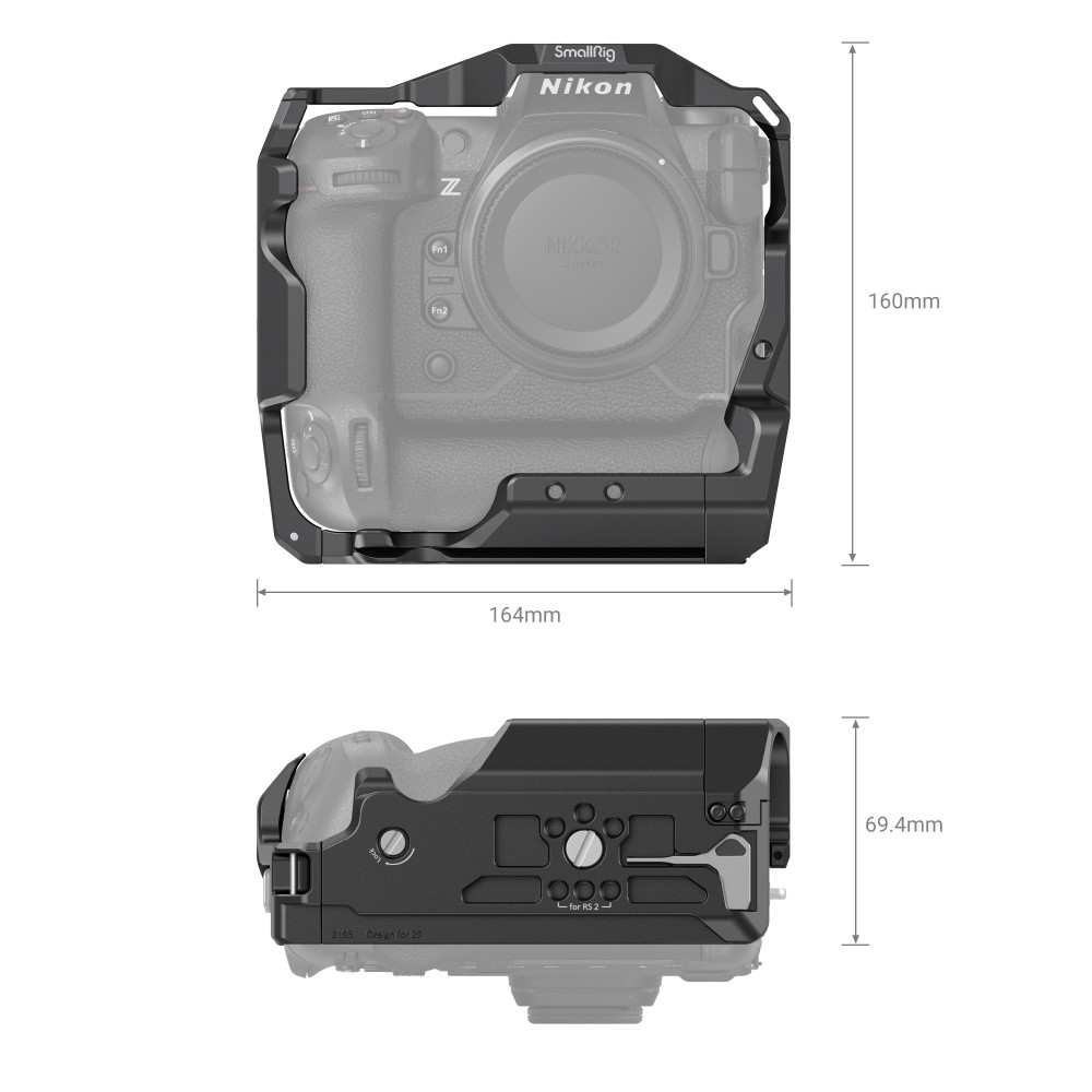 SmallRig Cage for Nikon Z 9 3195