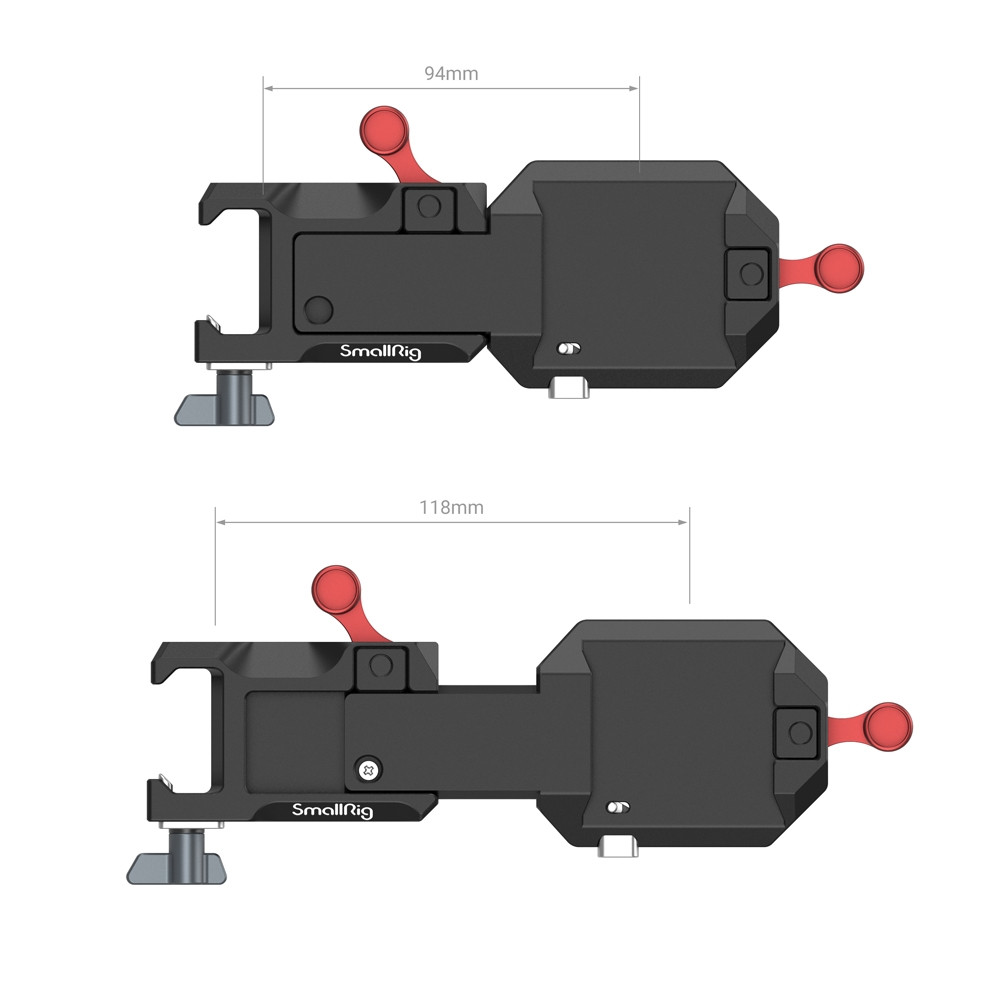 SmallRig mounting plate for DJI RS 2 / RS 3 / RS 3 Pro 3249