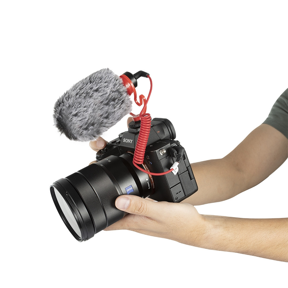 simorr Wave S1 Camera-Mount Shotgun Microphone 3288