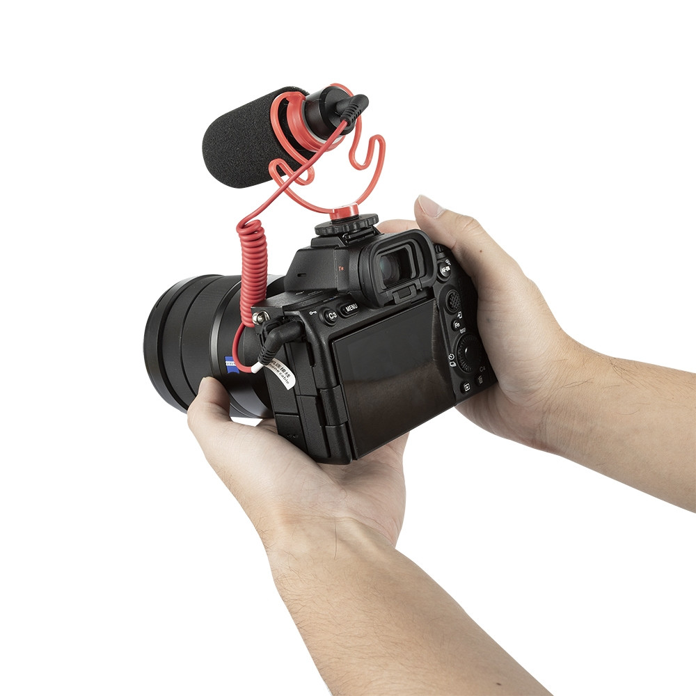 simorr Wave S1 Camera-Mount Shotgun Microphone 3288