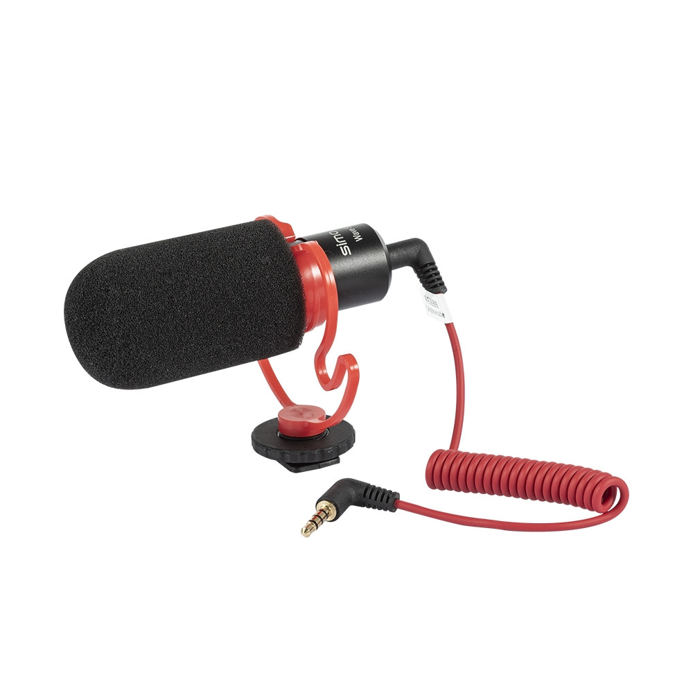 simorr Wave S1 Camera-Mount Shotgun Microphone 3288