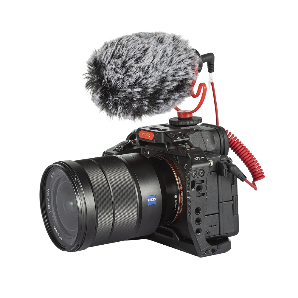 simorr Wave S1 Camera-Mount Shotgun Microphone 3288