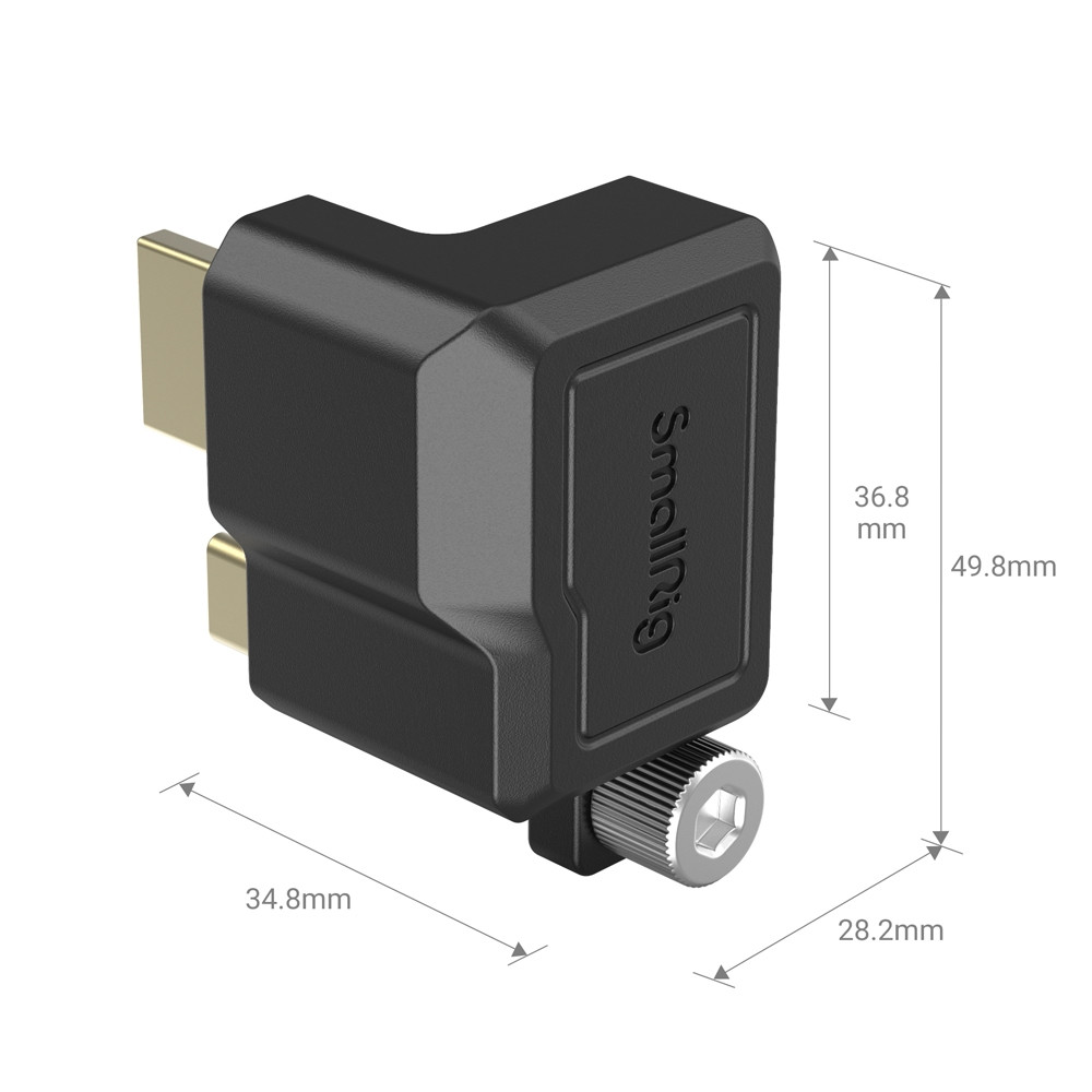 SmallRig Right-Angle Adapter for BMPCC 6K Pro Cage 3289