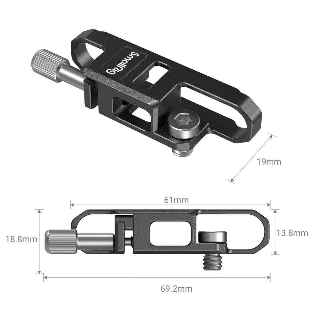 SmallRig SSD Clamp for Samsung Portable SSD T5 3300