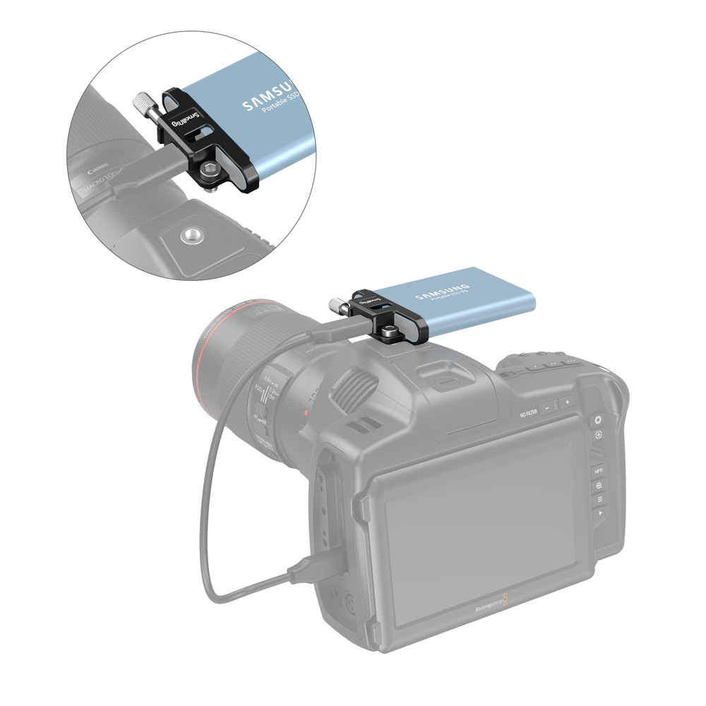 SmallRig SSD Clamp for Samsung Portable SSD T5 3300