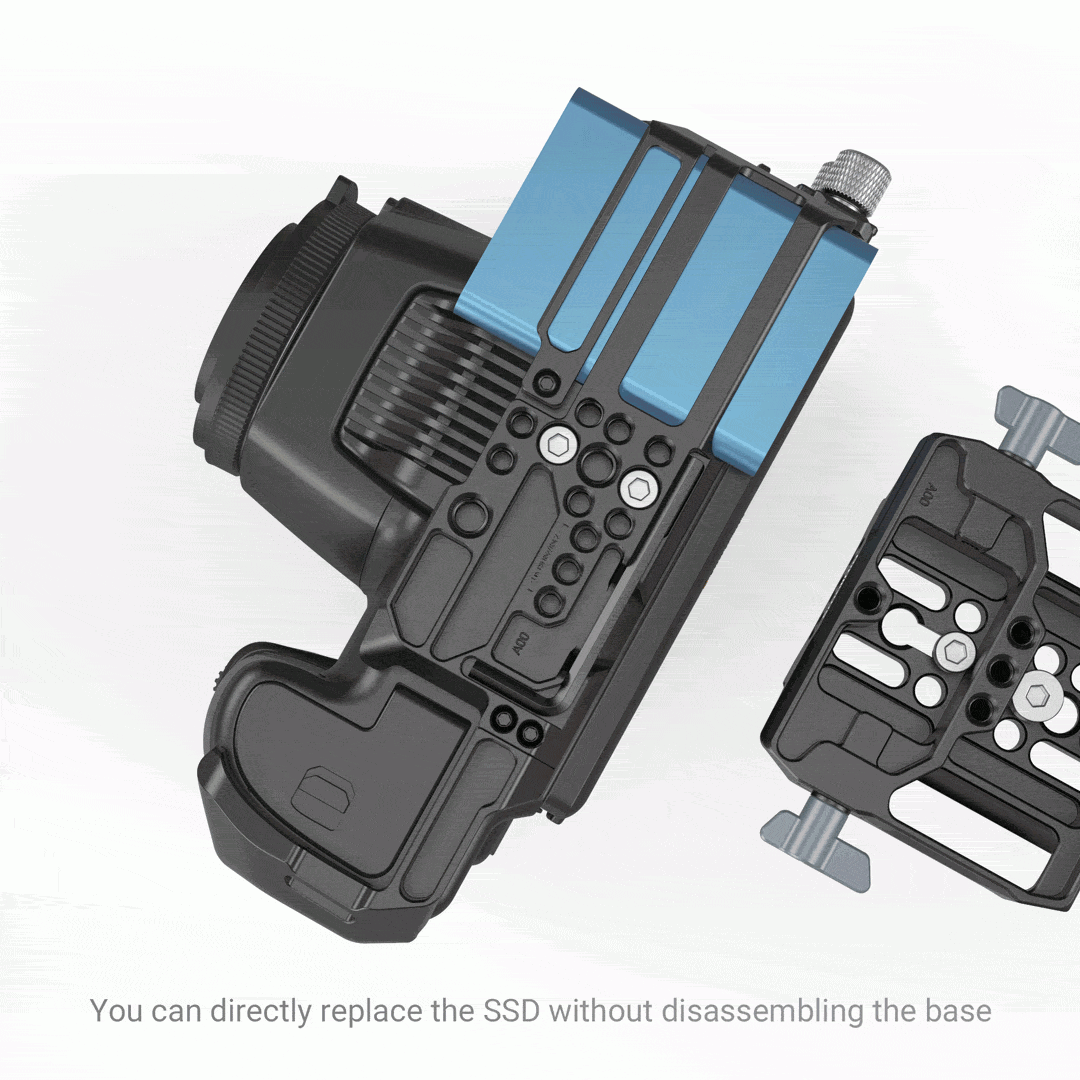 SmallRig Universal LWS Baseplate with Dual 15mm Rod Clamp 3357