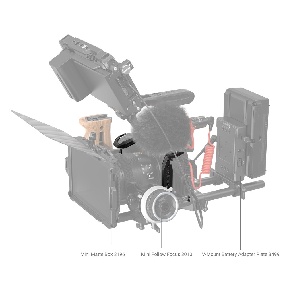 SmallRig “Black Mamba” Series Camera Cage for Panasonic LUMIX GH6 3440