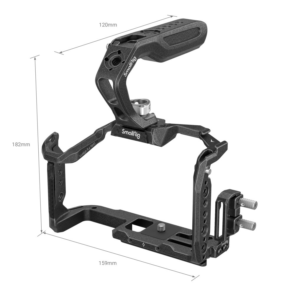SmallRig "Black Mamba" Series Cage Kit for Panasonic LUMIX GH7 / GH6 3441