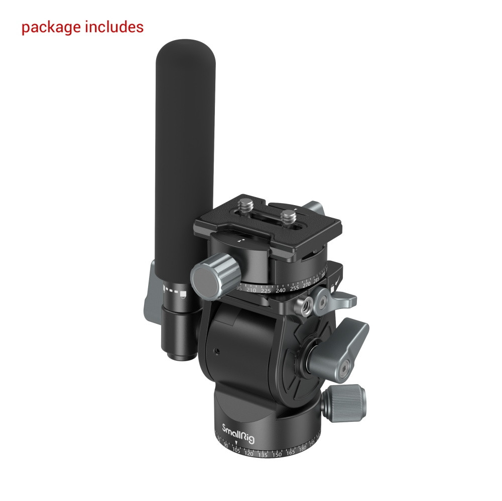 SmallRig Lightweight Fluid Video Head 3457B